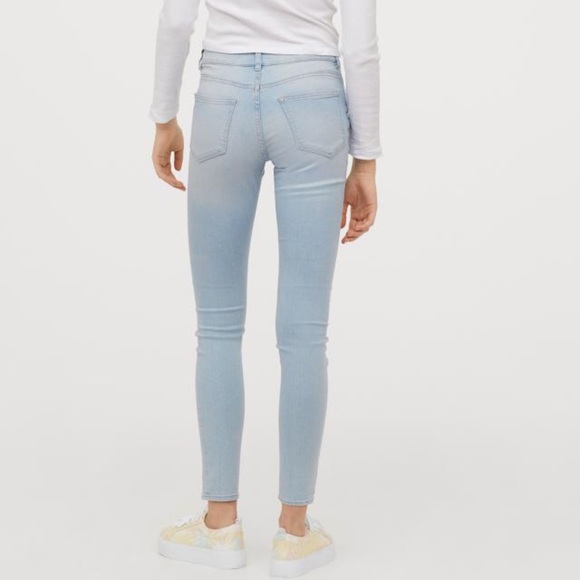 H&M Light Blue Skinny Jeans - Picture 3 of 4